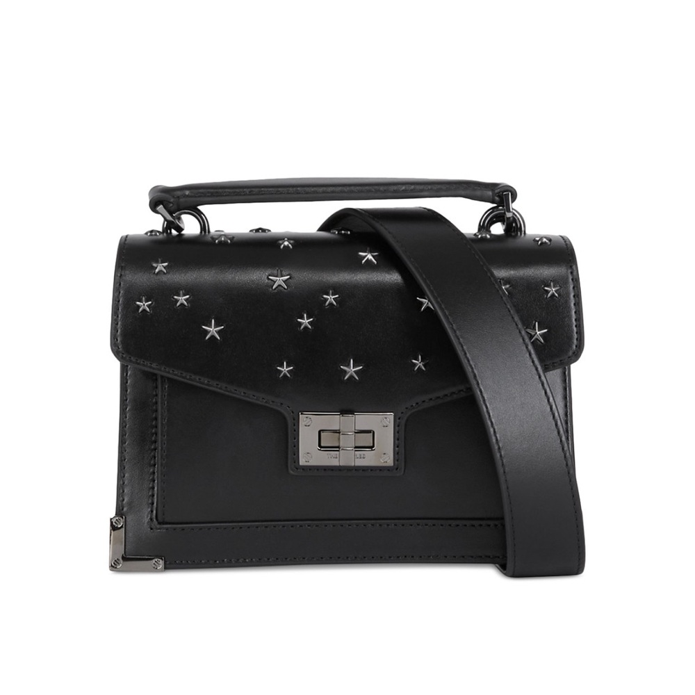 Emily small star-embellished leather shoulder bag

THE KOOPLES NWOT